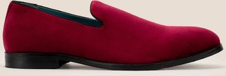 Oswin Hyde Mens Lennox Bordo - Red - Size: 10