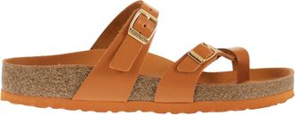 Birkenstock Mayari Hex lederen sandaal met verstelbare dubbele riem