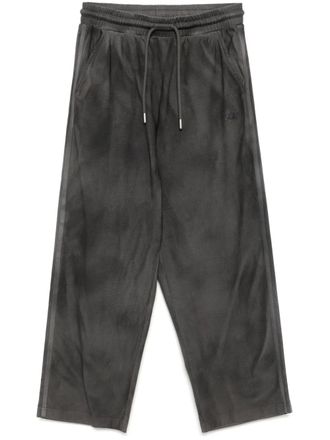 Five CM logo-embroidered pants - Grey