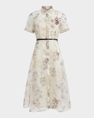 Altuzarra Kiera Floral Midi Dress