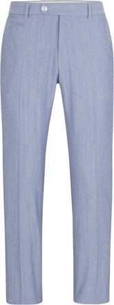 HUGO BOSS Heren Genius Slim Broek (Marineblauw)