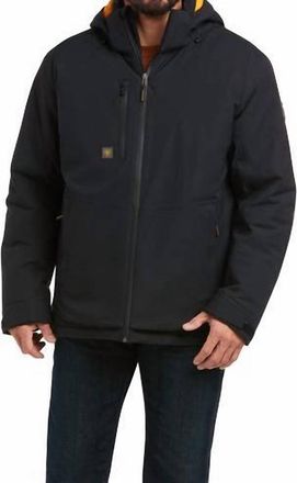 Ariat Rebar Storm Fighter Waterproof Jacket In Noir