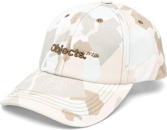Objects IV Life embroidered-logo cap - unisex - Cotton - One Size - Neutrals