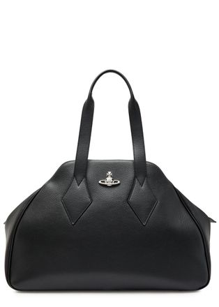 Vivienne Westwood Yasmine Large Grained Leather Tote bag - Black - One Size