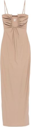 CHRISTOPHER ESBER Ruched Midi Dress