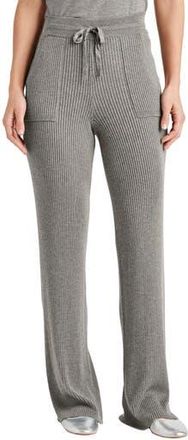 Splendid Georgie Rib Pants in Heather Grey at Nordstrom Rack, Size X-Large