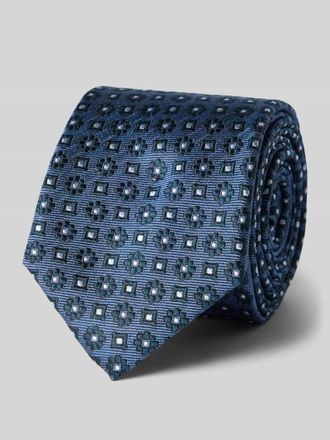 Olymp Krawatte aus reiner Seide in Marine, Gr&ouml;&szlig;e 1