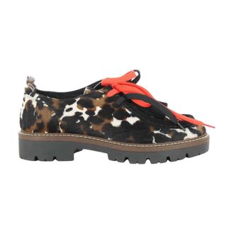 Stokton Schoenen, Dames, Veelkleurig, 38 EU, Leer, Laced Schoenen