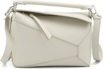 Loewe Puzzle kleine shopper - Wit