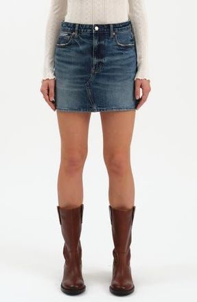 Daze Malibu Denim Miniskirt in Authentic at Nordstrom Rack, Size 24
