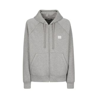 Dolce & Gabbana Heren, Sweatshirts & Hoodies, Grijs, Maat: XL