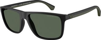 Emporio Armani EA4033 500171 Mens Sunglasses Black Size 56