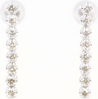 C&A Unbranded (18K) Drop Earrings (Pre-Owned)