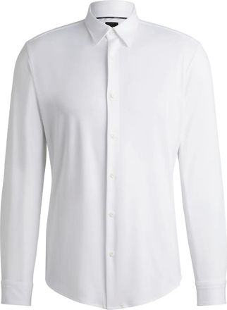 BOSS long-sleeved shirt - White