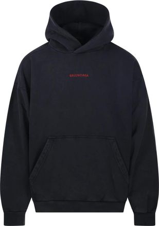 Balenciaga Hombre, Sudaderas, Azul, Talla: M