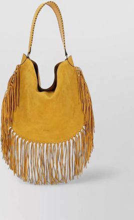 Isabel Marant shoulder bag braided handle fringe detailing