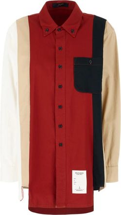 Seafarer Cotton Shirt - Dames - Overhemden - Veelkleurig - XL - Katoen - Overhemden