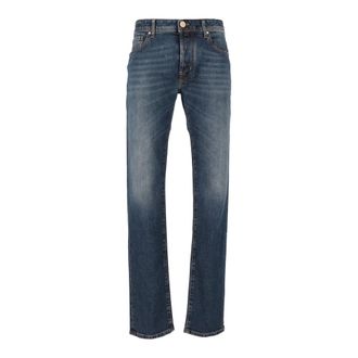Jacob Cohen Pantaloni Bard Slim-Fit 5 Tasche - - Jeans - Uomo - Blu - W34