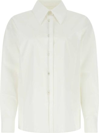 Jil Sander White Poplin Oversize Shirt