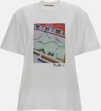 Plan C Maglietta Con Stampa