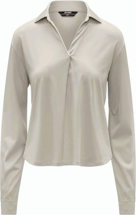 K-Way Grenerie Cotton Silk Blend Jersey Shirt