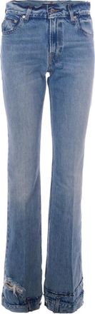 Haikure Light Blue Bootcut High Rise Jeans