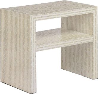 TOV Furniture Tov Furniture Derry Capiz Shell Nightstand