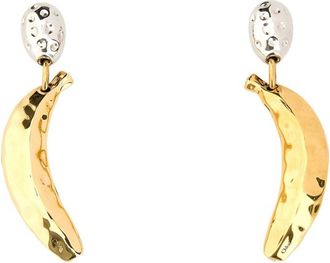 Chloé Two-tone Banana Drop Earrings