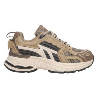 Estro & Luminara Beige Trainers Made of Mixed Materials with Breathable Mesh - female - Estro - Sneakers - Beige - 3 UK - Shoes