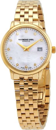 Raymond Weil Toccata Quartz Diamond Mother of Pearl Dial Ladies Watch 5985-P-97081