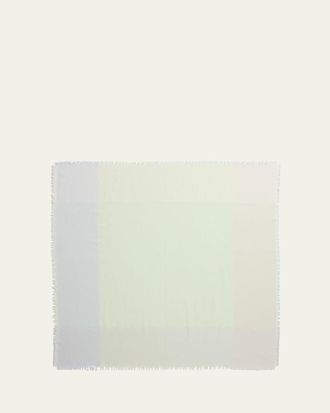 Loro Piana Quadrilatero Del Cashmere-Silk Scarf