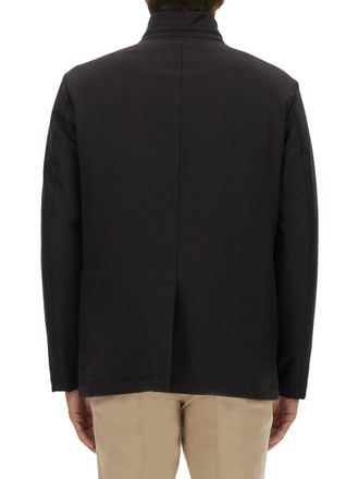 Fay Hook Closure Jacket - Black