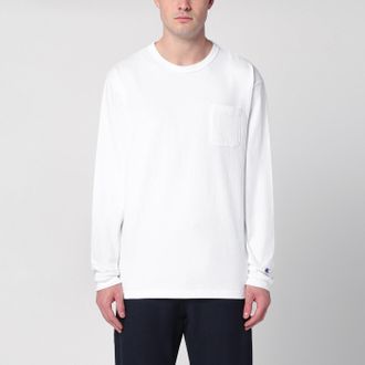 Champion White long-sleeved T-shirt