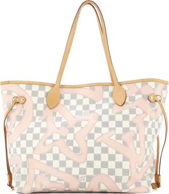 Louis Vuitton Neverfull NM Limited Edition Damier Tahitienne MM tote bag - Wit