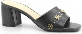Guess Heeled Mules - Dames - Muiltjes - Zwart - 37 EU - Schoenen