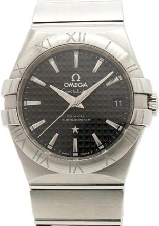 Omega Pre-owned Vintage Watch - Heren - Vintage Horloges - Zwart - ONE Size - Vintage