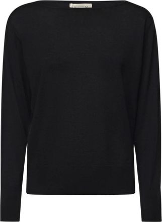 Max Mara Round-neck Truien - Dames - Ronde hals truien - Zwart - L - Truien & Vesten