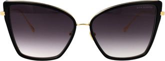 Dita Eyewear Sunbird Zonnebril - Dames - Zonnebrillen - Zwart - ONE Size - Accessoires