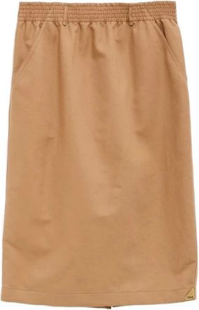 Chlo&eacute; elastic-waist skirt - women - Fabric - 36 - Neutrals