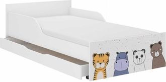 OEM Cama Infantil Pufi 180x90 Mini Zoo