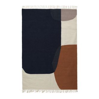 Ferm Living Kelim Rug, Merge, 140 x 200 cm