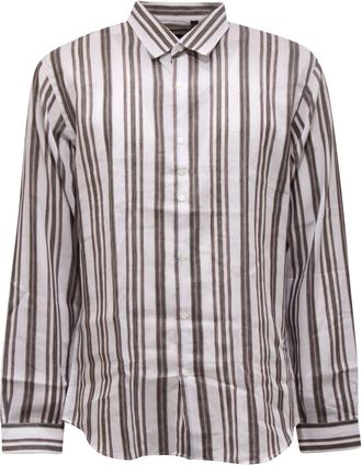 Costumein Heren, Overhemden, Veelkleurig, Maat: XL Katoen