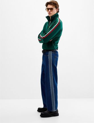 adidas Mens Firebird Adicolor jean Relaxed fit