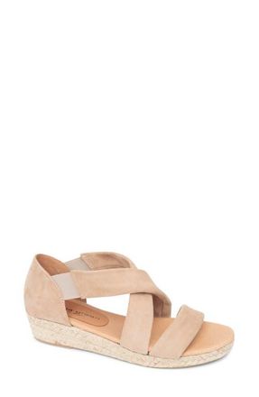 Patricia Green Eliza Platform Wedge Espadrille Sandal in Taupe at Nordstrom, Size 10