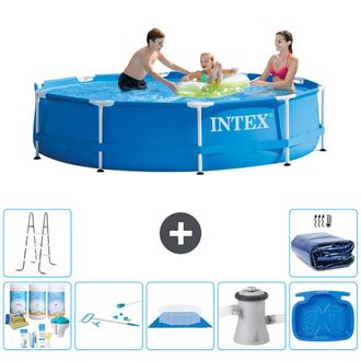 Intex Piscina Con Estructura Redonda - 305x76 Cm - 7-piezas S20426