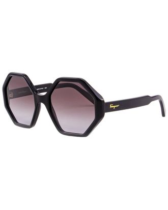 Ferragamo Ferragamo Womens 55mm Crystal G Sunglasses