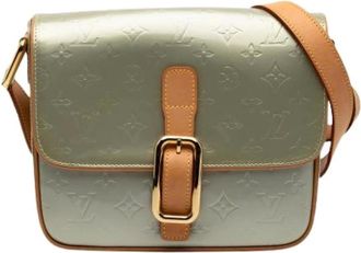 Louis Vuitton Pre-owned Cross Body Bags, female, Gray, Size: ONE SIZE Pre-owned Vintage Cross Body Bag