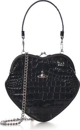 Vivienne Westwood Belle Heart Frame Leather Bag
