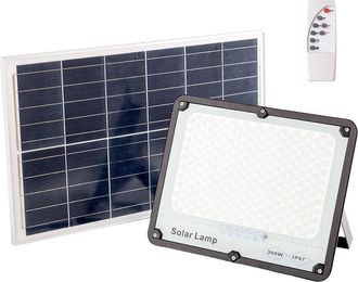 GreenIce Foco Proyector Led Solar 300w Panel Solar/bater&iacute;a [ho-mtx-300w-cw]