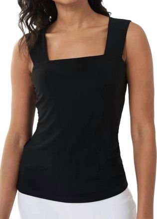 Joseph Ribkoff Square Neck Camisole In Black